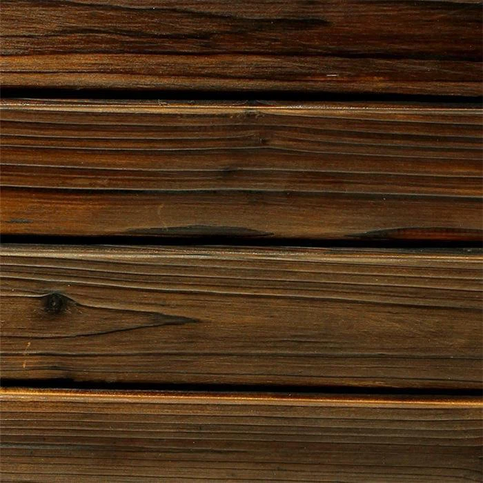 Carbonized wood panel