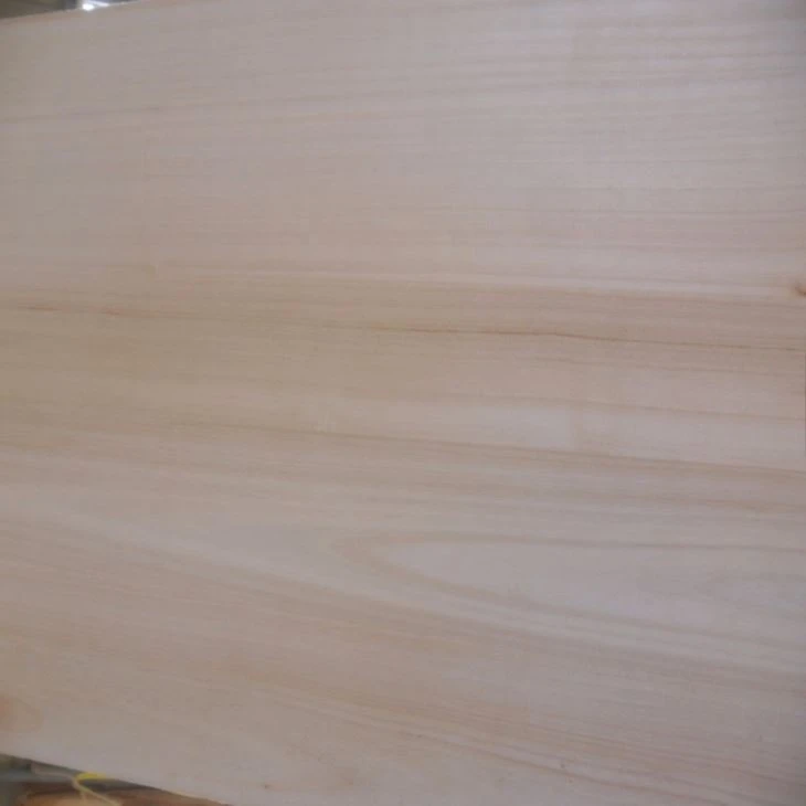 Customized Sizes Of Paulownia Edge Glued Board With Grade AA And Glued E0/E1, For Furniture, Decoration And Construction